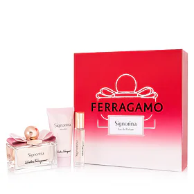 Ferragamo Signorina Zestaw Edp 100 ml + Mleczko do ciała 50 ml + Edp 10 ml