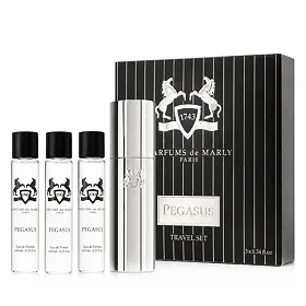 Parfums de Marly Pegasus zestaw dla mężczyzn Woda perfumowana miniatura 3 x 10 ml + Etui na perfumy