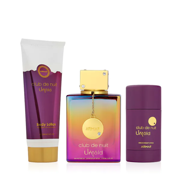 armaf club de nuit untold woda perfumowana 105 ml   zestaw  