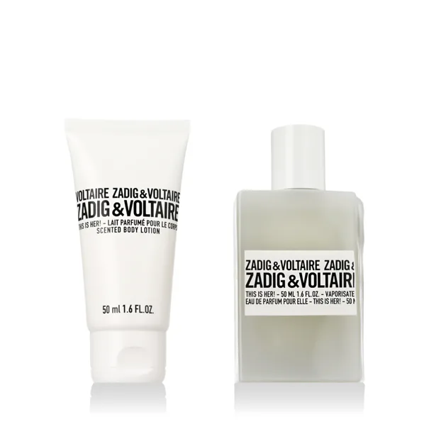 zadig & voltaire this is her! woda perfumowana 50 ml   zestaw  