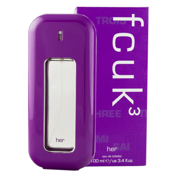 fcuk fcuk 3 her woda toaletowa 100 ml     
