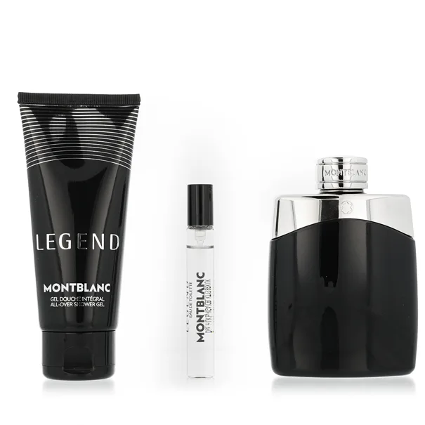 montblanc legend woda toaletowa 100 ml   zestaw  