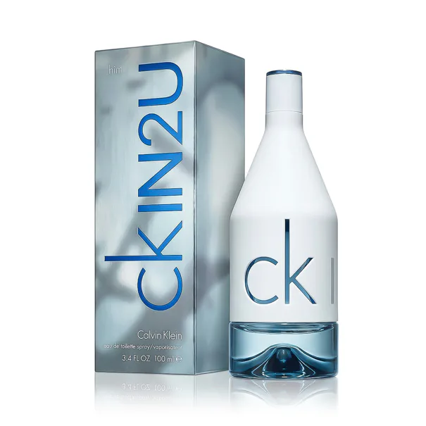calvin klein ck in2u for him woda toaletowa 100 ml    uszkodzony 