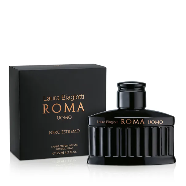 laura biagiotti roma uomo nero estremo