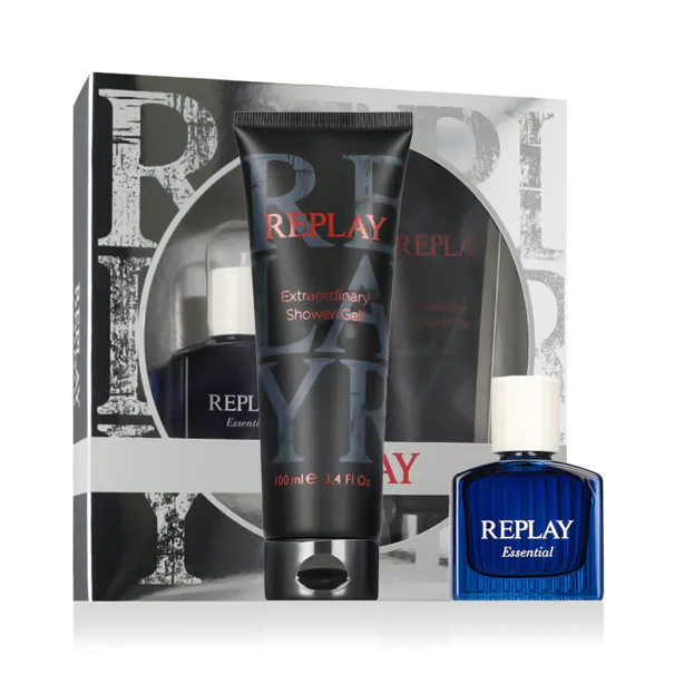 replay essential for him woda toaletowa 30 ml   zestaw  