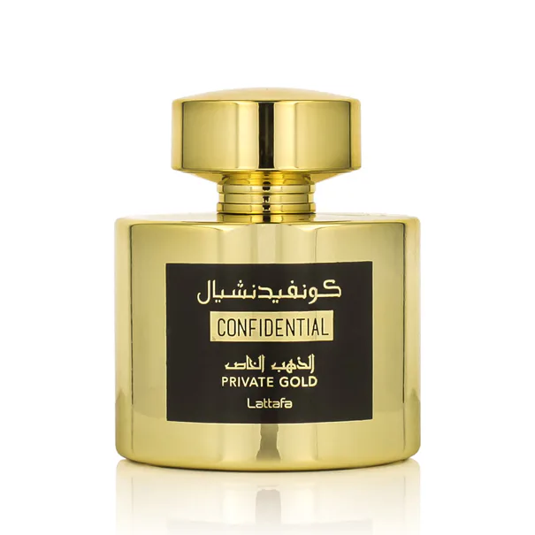 lattafa confidential private gold woda perfumowana unisex 100 ml    uszkodzony 