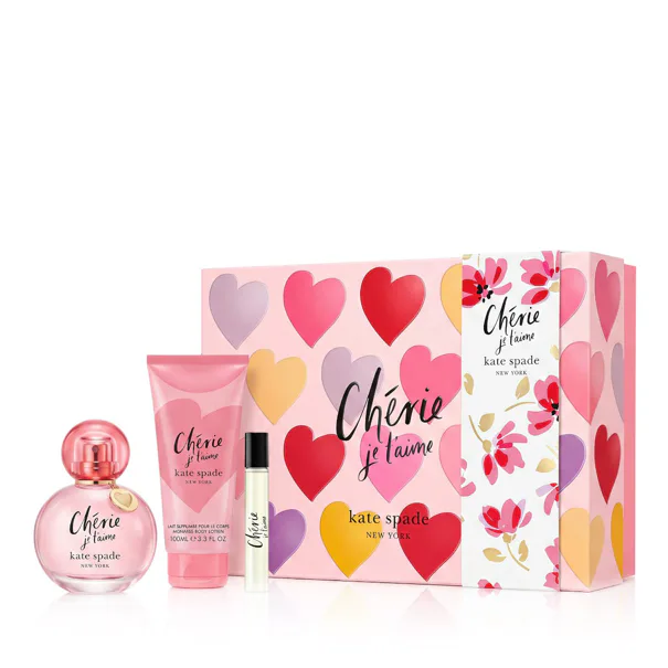 kate spade cherie je t'aime woda perfumowana 100 ml   zestaw  