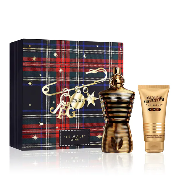 jean paul gaultier le male elixir ekstrakt perfum 125 ml   zestaw  