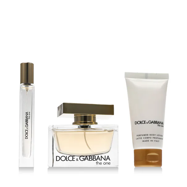 dolce & gabbana the one woda perfumowana 75 ml   zestaw  